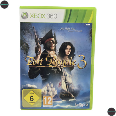 Port Royale 3 Microsoft Xbox 360 Spiel PAL Kalypso 2012 CIB