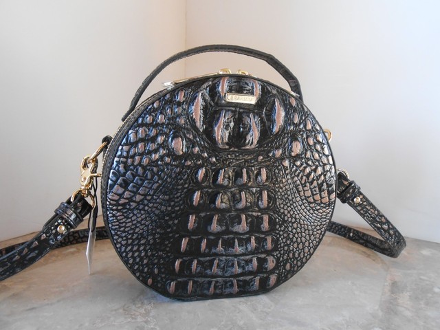 brahmin round crossbody