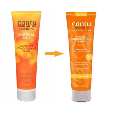 Cantu Shea Butter Conditioning Co-Wash for Natural Hair, Creamy Cleanser 283 g