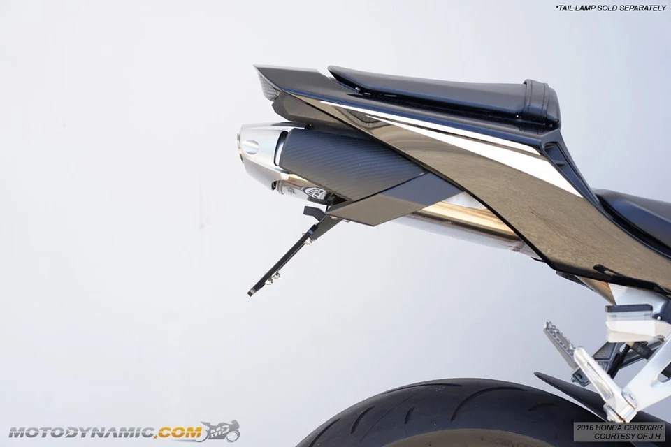 Комплект для устранения крыла + светодиодная подсветка номерного знака подходит для Honda CBR600RR 2013-2025 - Изображение 4 из 4