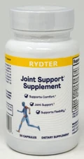 Rydter Turmeric Boswellia Extract Joint Support Supplement, 30 Capsules