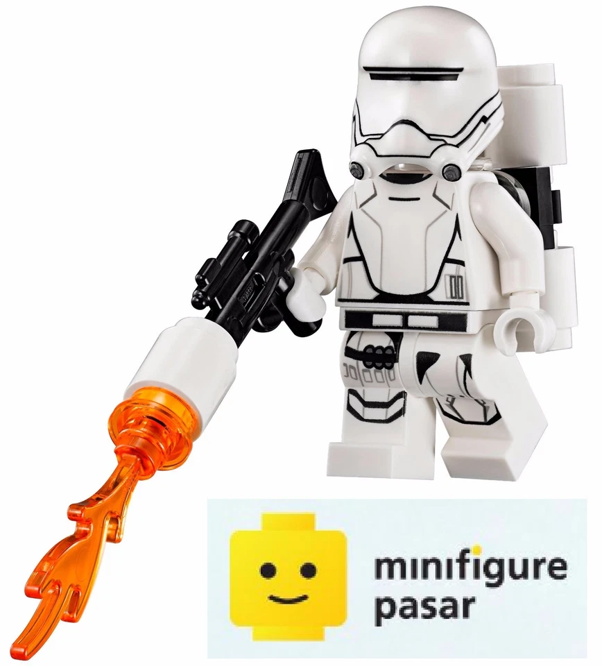 sw666 Lego Star Wars 75103 75149 75177 75166 First Order Flametrooper Minifigure - Image 2 of 2