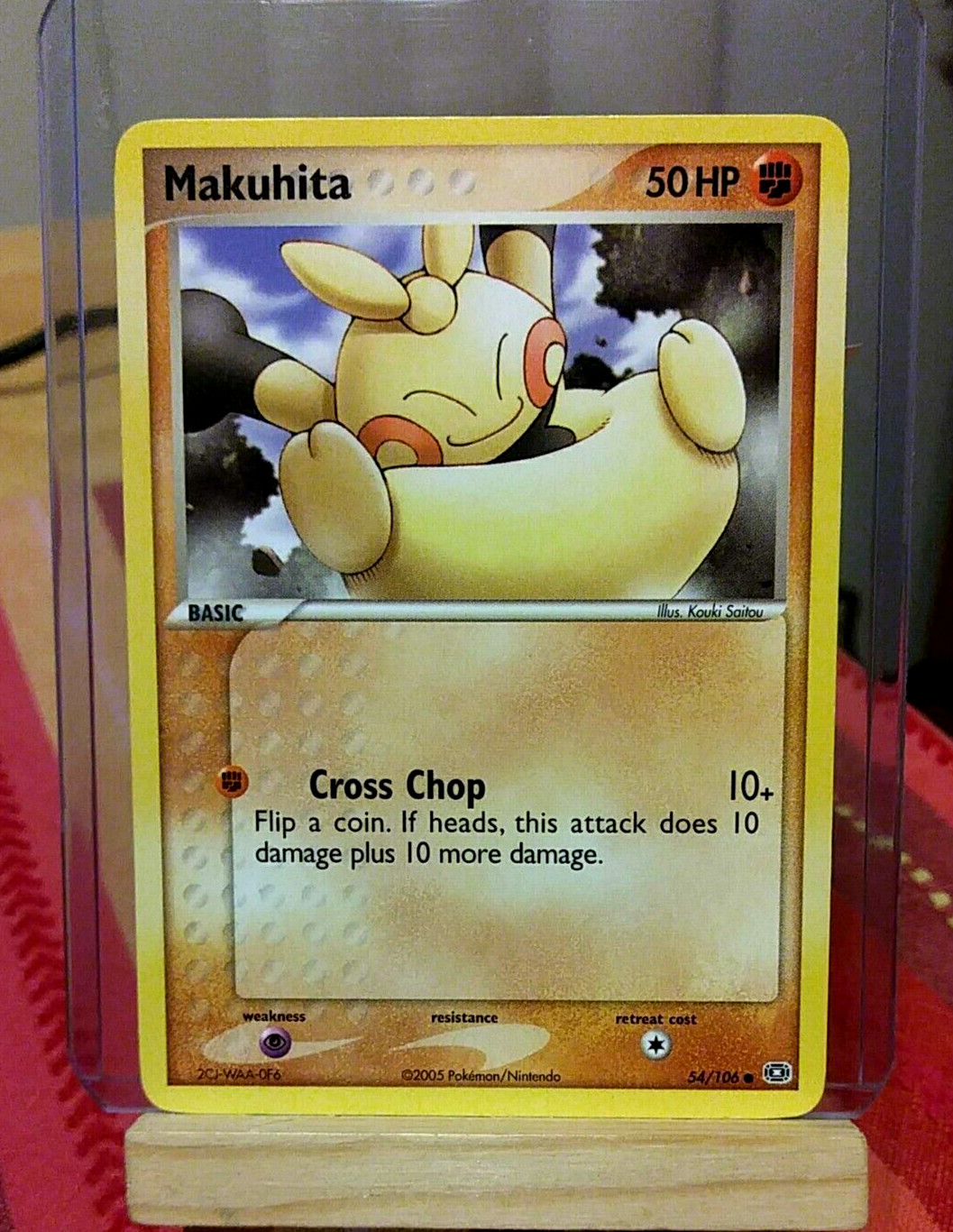 POKEMON Makuhita 54/106 EX Emerald Set, Common, NM Condition