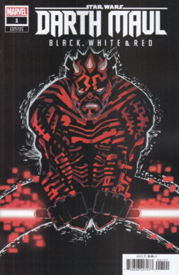 Star Wars Darth Maul Black White Red Nr 1 Variant Cover C Neuware 2024 new