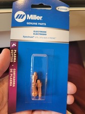 3 Pack Miller Genuine Parts Plasma Cutting Electrodes 249926 Spectrum