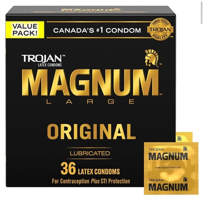 #ad Trojan Magnum XL Condoms 36 Count C $12.98