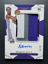 2021-22 Panini National Treasures Neemias Queta #134 RC Rookie Patch Auto /99