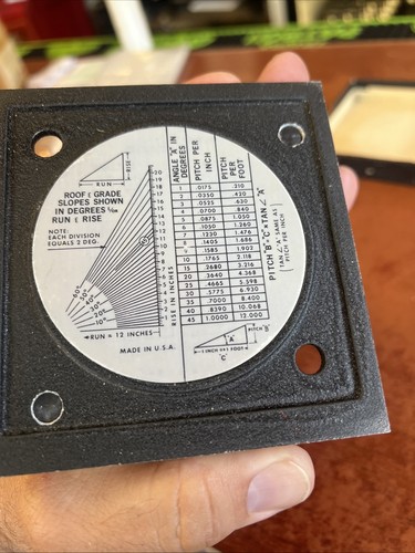 Dasco Pro Inclinometer with 2 Vials & Magnet, 0-90 Deg, 3" # 1100-2Vm - Picture 6 of 13