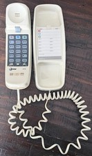 Vintage AT T 210 White Wall/Desk Telephone TouchTone Trimline Land Line Tested