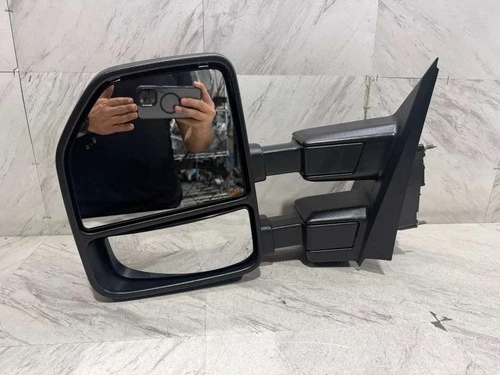 2020 2022 FORD F-250 F-350 SD SIDE MIRROR ASSEMBLY OEM LEFT DRIVER W/BLIND SPOT