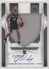 2019 Panini Crown Royale Rookie Silhouettes /199 Quinndary Weatherspoon Auto qy8