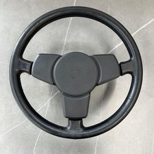 Porsche 930 Genuine Leather Steering Wheel 74 Carrera 3.0rs With Hub Boss