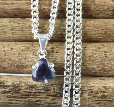 Natürlich 5.60 Karat Trillion Farbwechsel Saphir Juwelen Zertifiziert Pendel See - Bild 1 von 4
