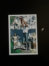 Jason Avant 2010 Topps Football #55 MINT Eagles Legends Jersey Michigan Hurts JJ