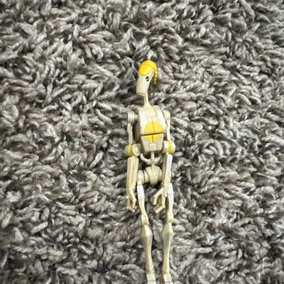 Star Wars Clone Wars Battle Droid Commander CW22 2010 Figure 3.75 incomplete