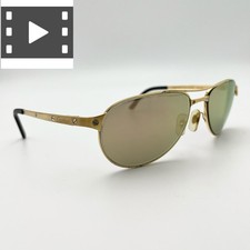 Occhiali da sole Cartier Vendome Santos 58-16-130 doppio ponte vintage oro gi...