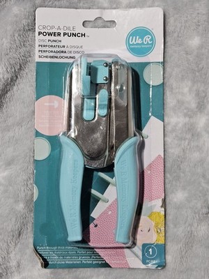 We R Memory Keepers Crop-A-Dile Power Punch, Disc Punch 661367
