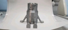 3 Inch, 3d Printed 10mm For Snapon Socket Buddy Silver.  
