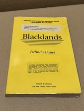 Blacklands - Belinda Bauer Signed & Dated Uncorrected Proof Book & Quote