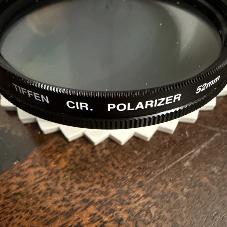 Tiffen Filter 52mm C-PL Cir. Circular Polarizer made in USA - Image 3 of 4