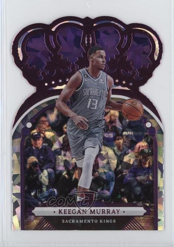 2022-23 Panini Crown Royale Pink Crystal 61/75 Keegan Murray #32 Rookie RC