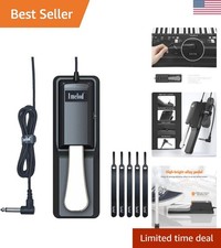 Professional-Grade Universal Sustain Pedal for Yamaha, Roland, Casio Keyboards