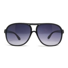 grinderPUNCH Sunglasses Plastic One Size, Black Frame Dark Gradient Lens