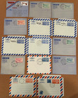 1959-1971 India Air Letter Aerogramme 14 Covers  including 4 Ghandi Centenary's — photo 1