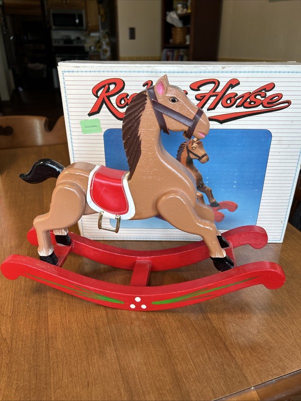 Vintage SS Co 11” Rocking Horse