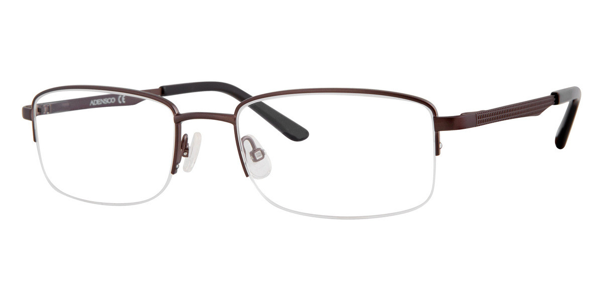 Очки Adensco 124 0R80 из полуматового темного рутения 53 мм, новые, 100% подлинные