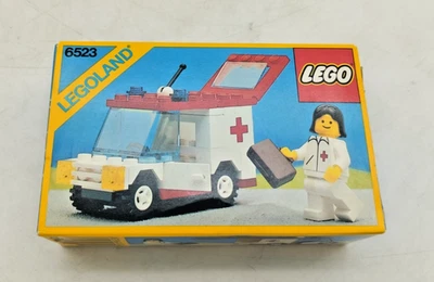 LEGO 6523 Red Cross MISB NEW SEALED Classic Town Hospital 6380 Vintage 80s 1980 - Bild 1 von 4