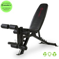 Utility Weight Bench Adjustable With Leg Developer Leg Curls  MARCY UB9000