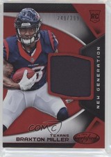 2016 Certified New Generation Jerseys Mirror Red 249/299 Braxton Miller #16 0v1