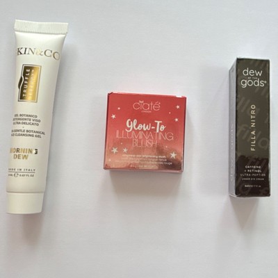 SKIN&CO Morning Dew Gel, Ciaté Glow-To Blush, Dew Gods FILLA NITRO Sample Lot