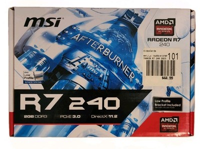 MSI Radeon R7 240  2GB Graphic Video Card / R7-240