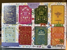 Gibsons "Classic Book Covers" 1000 Piece Jigsaw COMPLETE