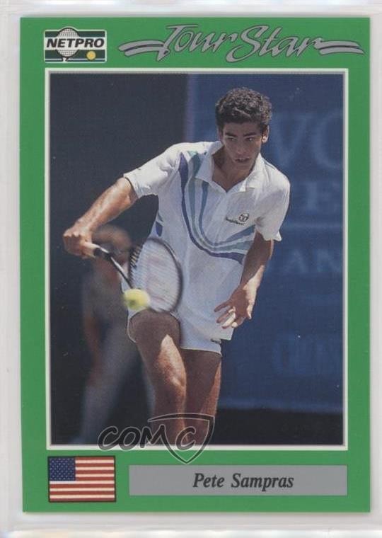 1991 NetPro Tour Stars Pete Sampras #7 HOF 0jk3