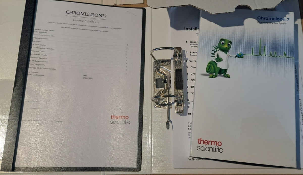 tmphページ Thermo Scientific Chromeleon 7, SE, CM7 Licence Key, Spectral