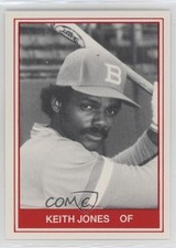 1982 TCMA Minor League Keith Jones #105 0q3