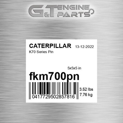 FKM700PN K70 SERIES PIN fits CATERPILLAR (NEW AFTERMARKET)