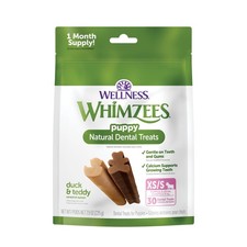 Wellness Puppy Natural Dog Dental Treat, Chews, Freshens Breath, Extra-Small/Sma