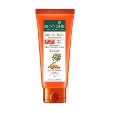 Biotique Sandalwood Sunscreen SPF 50  100ml  Water Resistant  UVA/UVB Protec