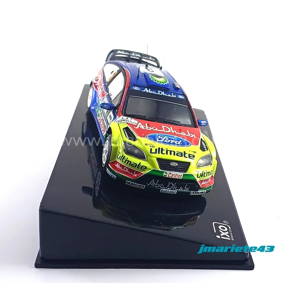 Ford Focus RS WRC #3 M. Hirvonen - Vincitore Jordan Rally 2008 1:43 IXO - Immagine 3 di 4