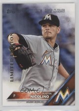2016 Topps Future Stars Limited Edition Justin Nicolino #524 fm0