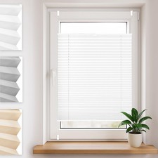 Plissee Klemmfix Plisseerollo Easyfix ohne Bohren Faltrollo blickdicht verspannt