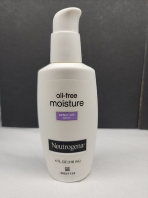 NEW Neutrogena Oil-Free Moisture for Sensitive Skin 4 fl oz *Discontinued *