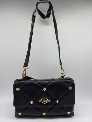 Pre-Owned Love Moschino Black Crossbody Crossbody