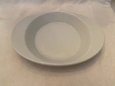 Vintage DANSK Fluted White Oval 10" Au Gratin Baking Dish