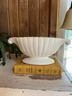 MCM Shawnee Small Wide Vase/planter Wheat Pattern, Scrolled Handles 11” X 4.5”
