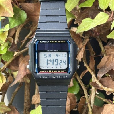 【超美品vintage】CASIO WL-10 ★動作品★ Casio WL-10 Solar Battery Digital Men's Watch Module 617 Made In